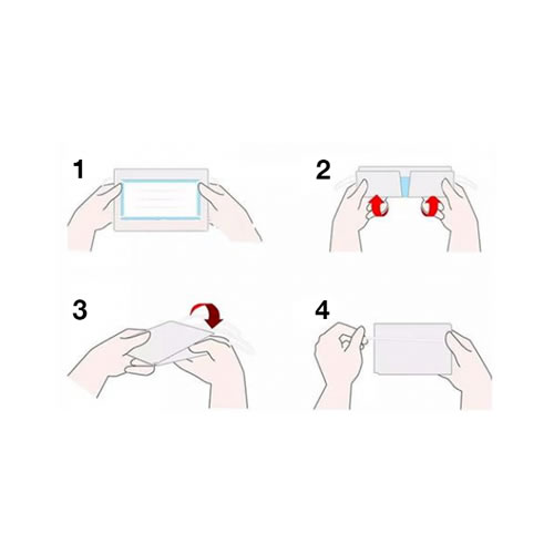 Porta Máscara Cirúrgica Transparente - Pack 2