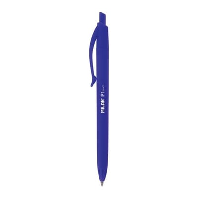Bolígrafo Milan P1 Touch 1mm Azul - Cx 25
