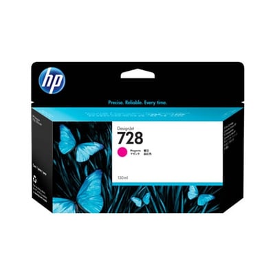 Cartucho de tinta Original HP 728 130ml Magenta