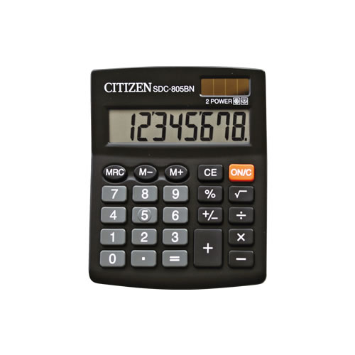 Calculadora de Secretária Citizen SDC-805-BN