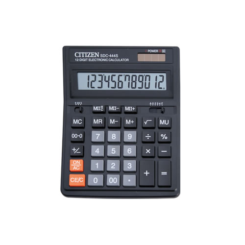 Calculadora de secretaria sdc-444-s 12 digítos