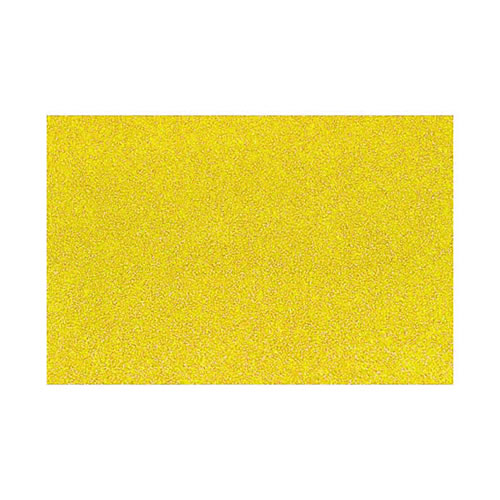 Goma Eva 50x70cm Purpurina Ouro - 1un