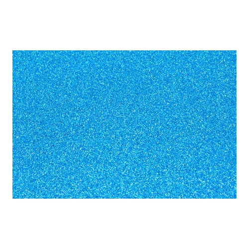 Goma Eva Purpurina 50x70cm - Azul Claro - Pack 10