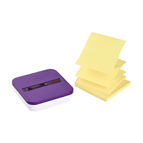 Bloco Adesivo Z-Notes 76x76mm + Dispensador