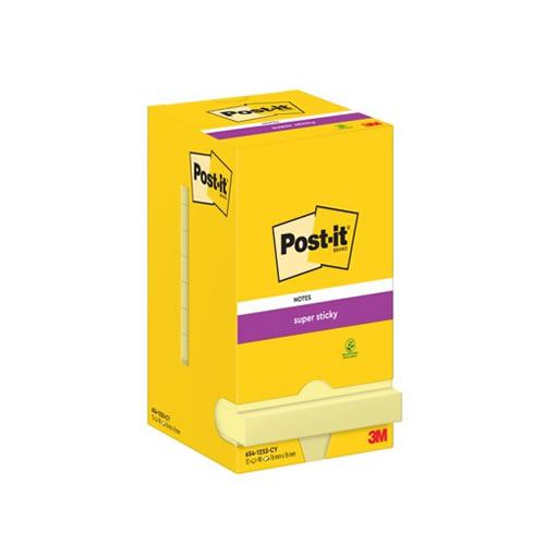 Bloco Adesivo Post-it 76x76mm 100fls - Pack 12