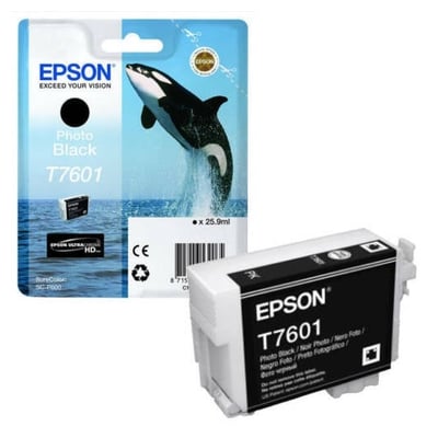 Cartucho de tinta Original Epson T7601 Negro Fotográfico
