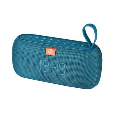 Coluna Coolsound Clock - Azul