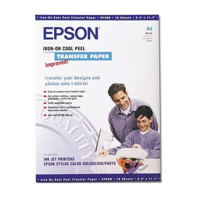 Papel de Transferencia para T-SHIRT A4 (10 Hojas)