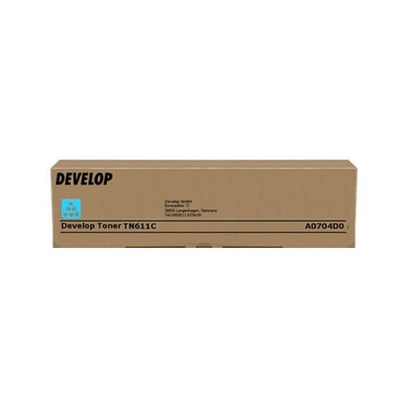 Toner Original Develop Ineo+550 (TN611) Ciano