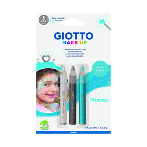 Lápis Facial Giotto Make Up Princesa 3un