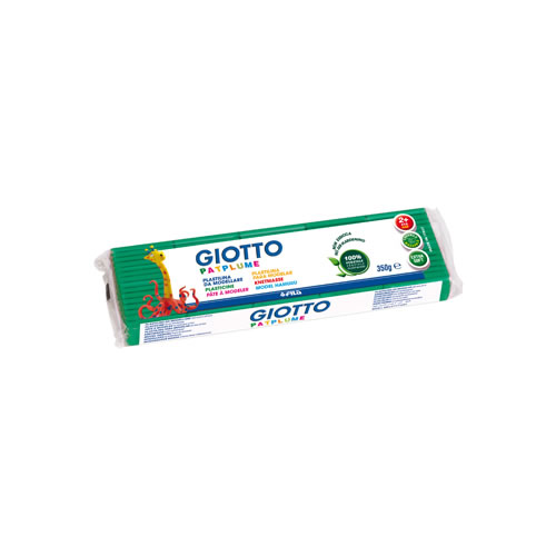 Plasticina Giotto Patplume 350gr - Verde Escuro