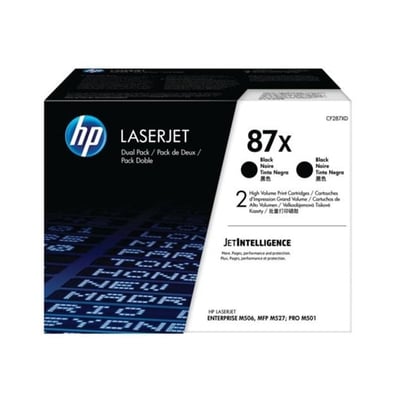 Toner Original HP 87X (CF287X) Pack 2
