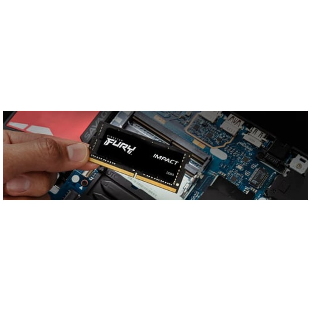 Memória RAM Kingston Technology FURY Impact 8 GB 1 x 8 GB DDR4 3200 MT/s 260-pin SO-DIMM
