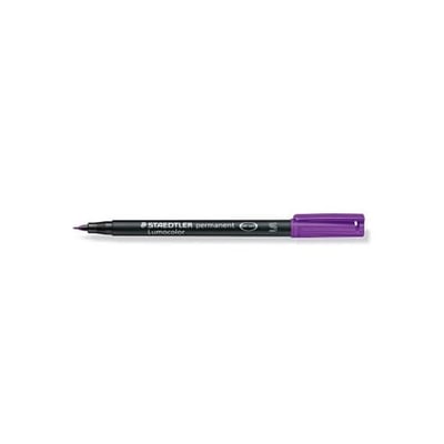 Marcador Staedtler Perm. Lumocolor S Violeta 10un
