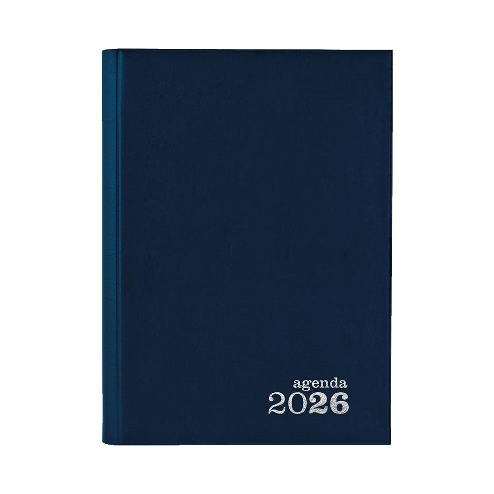 Agenda Diária 2026 Basic A5 Azul