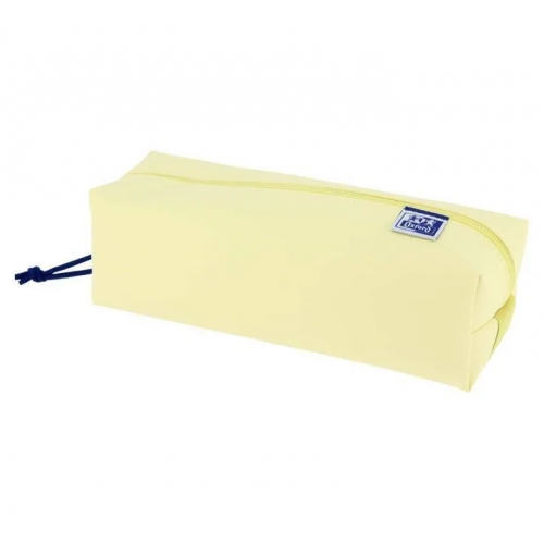 Estojo Quadrado Grande Oxford Live&Go Cores Pastel