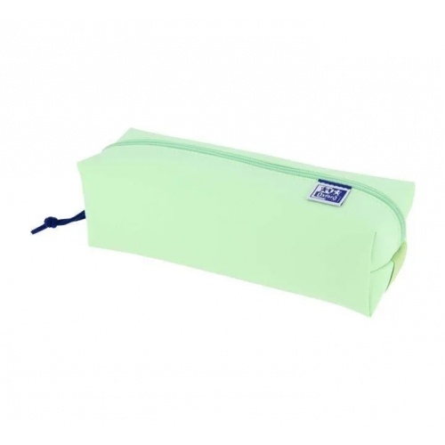 Estojo Quadrado Grande Oxford Live&Go Cores Pastel