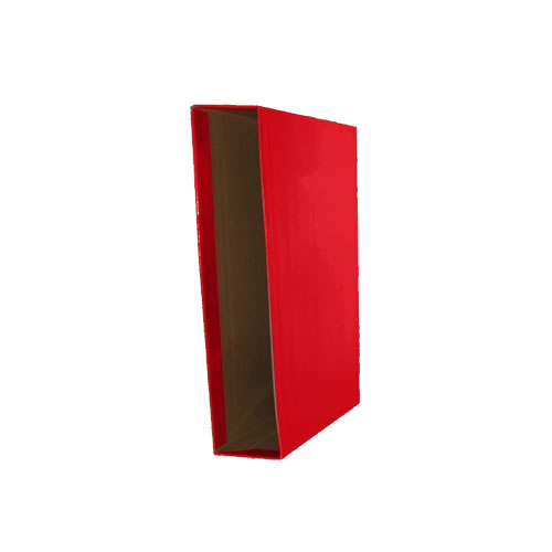 Caixa Cartão p/Pasta Arquivo 310x290 L80 Verm. 10u