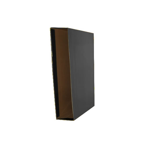 Caixa Cartao p/Pasta Arq. 310x290 L80 Preto Pack10