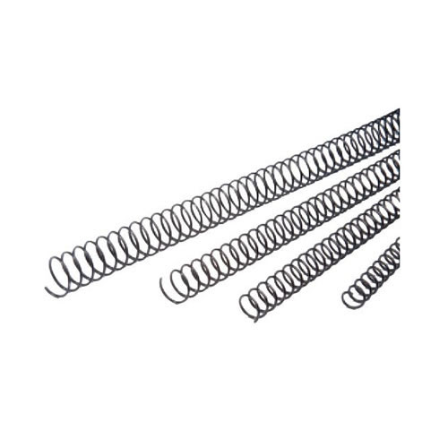 Argolas Espiral Metal Passo 5:1 08mm Cx 100 Prata