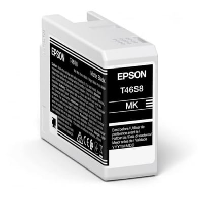 Cartucho de tinta Original Epson T46S8 Negro Mate