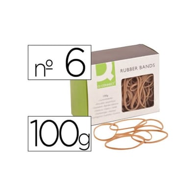 Elásticos nº 6 - caixa de 100g