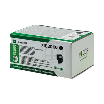 Toner Original Lexmark CS317/ CX317 Preto