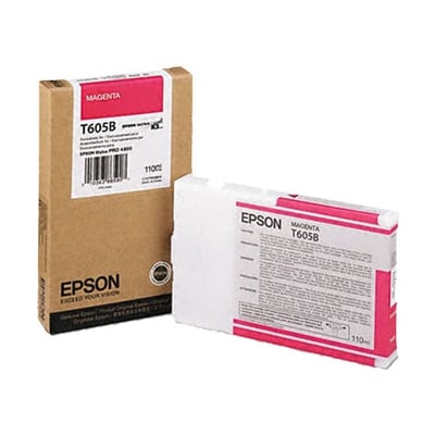 Cartucho de tinta Original Epson T605B Magenta Photo