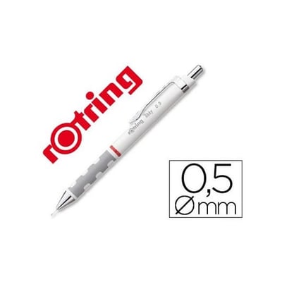 Lapicero Rotring Tikky 0.5 Blanco - 1ud