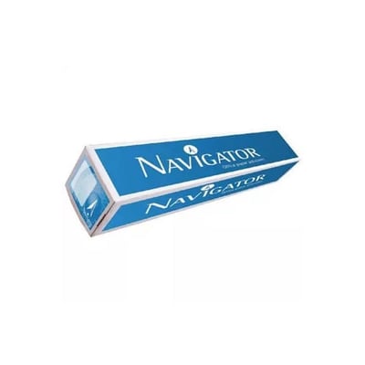 Papel Plotter 90gr 625mmx50mts Navigator 1un