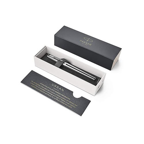 Caneta Rollerball Parker Urban Premium Prata CT