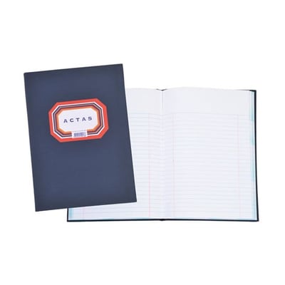 Libro de Actas Manual 50 Hojas