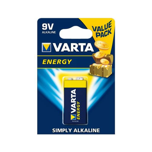 Pilhas Alcalinas Varta Energy 6LR61 9V 
