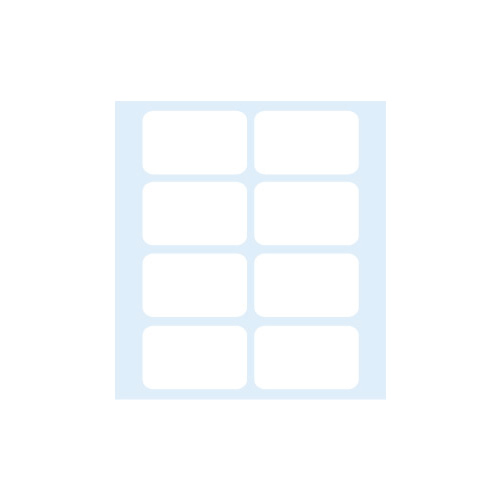 Etiquetas Markin Cod 41 56x34mm 10 Folhas 80un