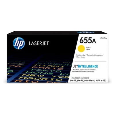 Toner Original HP 655A Amarelo