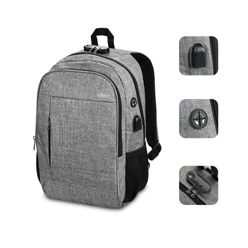 Mochila Subblim Urban Lock até 16