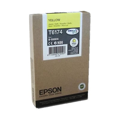 Cartucho de tinta Original Epson T6174 Amarillo Alta Cap.