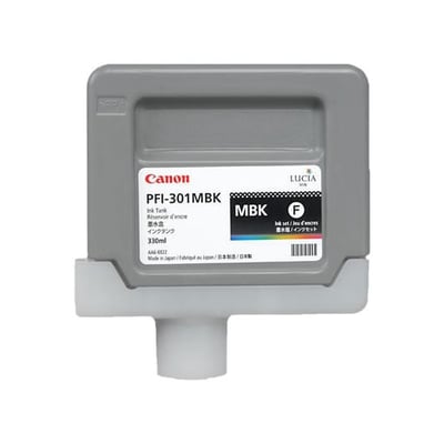 Cartucho de tinta Original Canon PFI-301 Negro Mate