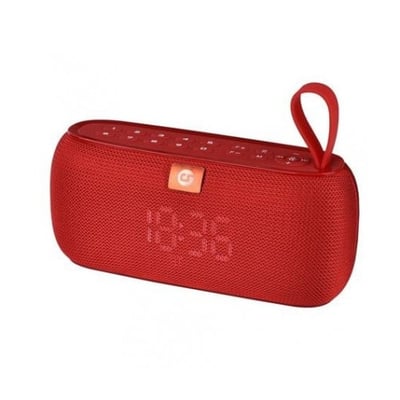Coluna Coolsound Clock - Vermelho