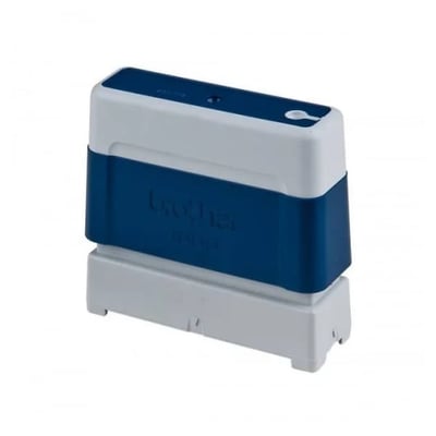 Estrutura Carimbo Brother 10mm x 60mm Azul