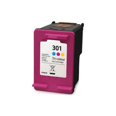 Cartucho de tinta reciclado HP 301 (CH562EE) Colores