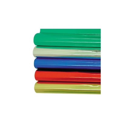 Papel Embrulho Metalizado Rolo 0.50x2mts Sortido