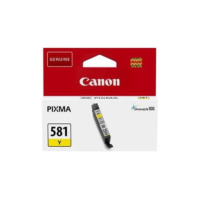 Tinteiro Original Canon CLI-581 Amarelo