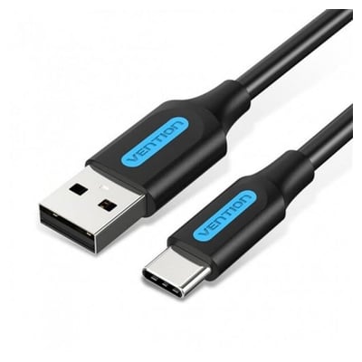 Cabo USB-A / USB-C 2.0 1,5mt - Preto