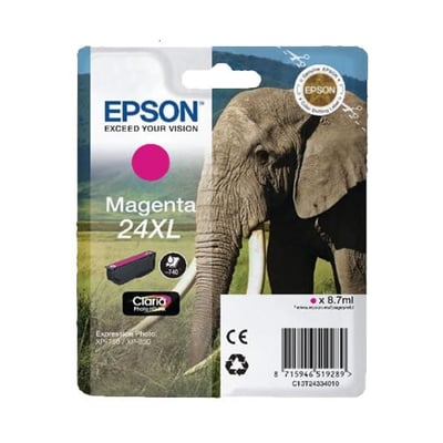 Cartucho de tinta Original Epson 24 XL Magenta