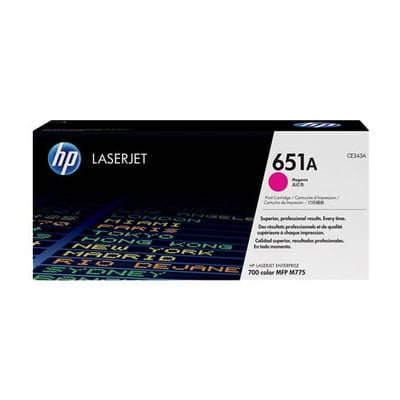 Toner HP Laserjet 651A (CE343A) Magenta 