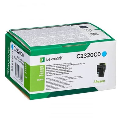 Toner Original Lexmark C2320 / C2425 Ciano