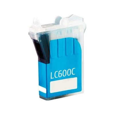 Tinteiro Compatível Brother LC600 Ciano
