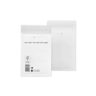 Envelopes Air-Bag 105x165mm Branco Pack 200un.