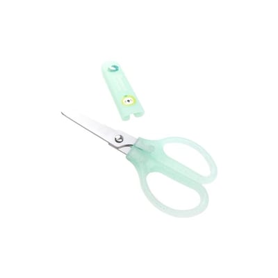 Tesoura Escolar 12cm Summer c/Proteção - Cores Sortidas
